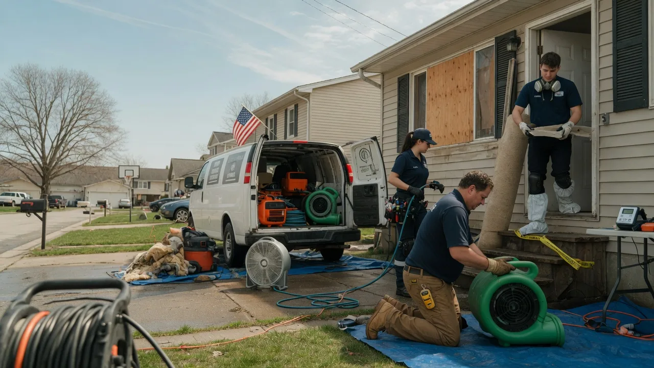 Water Damage Restoration in Sturgeon, MO near me